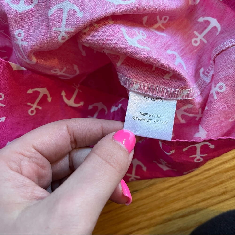 Magic balloon pink anchor dress size 2T - Picture 4 of 4